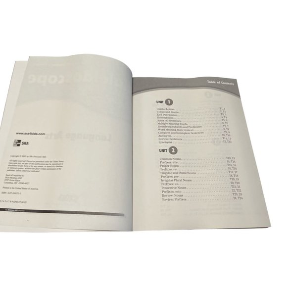 SRA Kaleidoscope Language Arts Workbook Level B Teachers Ed Homeschool English - Picture 3 of 5